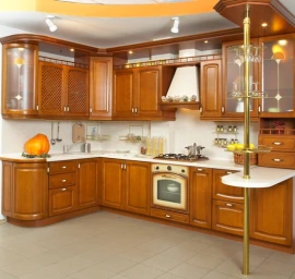 Klasikinio stiliaus virtuvės