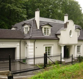 Klasikinio - senovinio stiliaus namų projektavimas