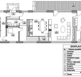 Gyvenamojo namo projektas 154
