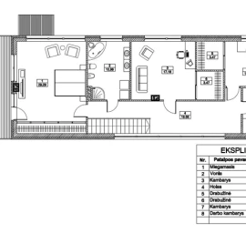 Gyvenamojo namo projektas 154