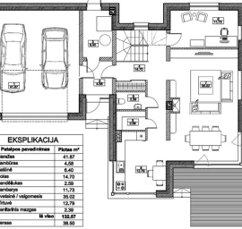 Gyvenamojo namo projektas 169