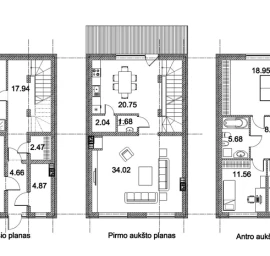 Blokuoto namo projektas 191