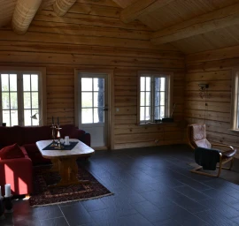 Norvegiško tipo rąstiniai namai, pirtys