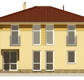 Dviejų aukštų namo projektas Paulius