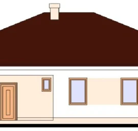 Vieno aukšto namo projektas Ignas