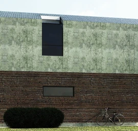 Modernaus dviejų aukštų namo projektas Liucijus