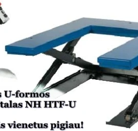 21-32-131 Elektrinis - hidraulinis U-formos pakėlimo stalas NH HTF-U
