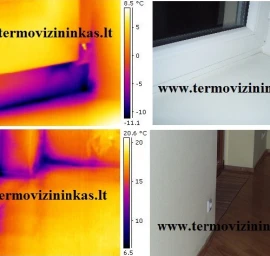 Pastatų termovizija, termoviziniai tyrimai