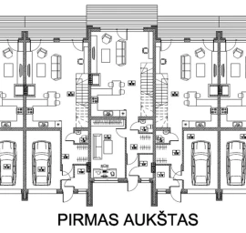 Blokuoto namo projektas 270