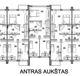 Blokuoto namo projektas 270