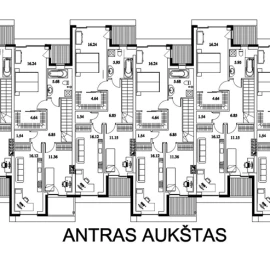 Blokuoto namo projektas 271