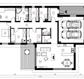 Gyvenamojo namo projektas „Agnė“