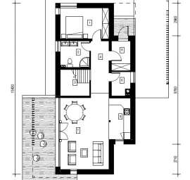 Gyvenamojo namo projektas „Arijus“