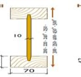 Masonite I-beams (dvitėjinės sijos)