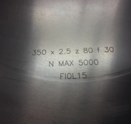350 mm diskinis pjūklas malkų pjovimui