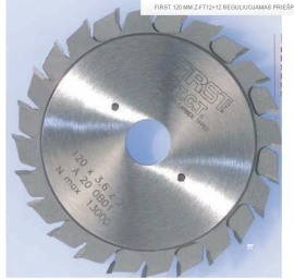 FIRST 120 mm Z-FT12+12 reguliuojamas priešpjūklis