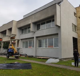 Gruntavimas, dažymas, impregnavimas, hidrofobinimas