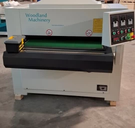 Šepetinės šlifavimo staklės WOODLAND MACHINERY su metaliniu šepečiu (naujos)