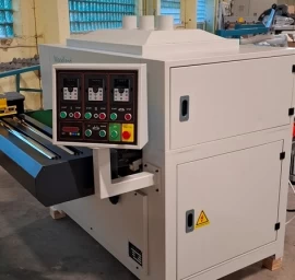 Šepetinės šlifavimo staklės WOODLAND MACHINERY su metaliniu šepečiu (naujos)