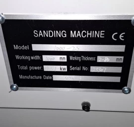 Šepetinės šlifavimo staklės WOODLAND MACHINERY su metaliniu šepečiu (naujos)