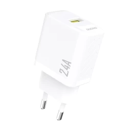 2,4 A Usb-a Tinklo įkroviklis - Baltas
