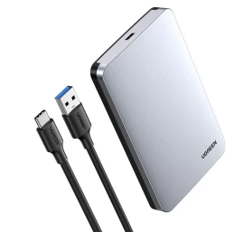 2,5&#039;&#039; Sata 3.0 6gbps + Usb Kabelis - Usb-c 0,5 M Pilkas
