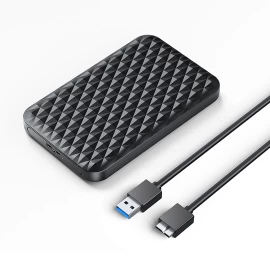 2520u3-v1 2,5&#039;&#039; Hdd / Ssd Korpusas Usb Micro-b 5gb/s - Juodas