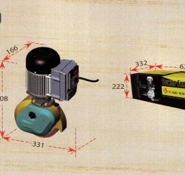 20-32-553 Padavimo – prispaudimo mechanizmas WOODLAND MACHINERY  (naujas)