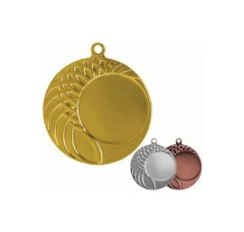 Auksinis Generolo Medalis Su Vieta Emblemai 25 Mm - Plieninis Medalis