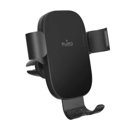 Automobilinis Gravitacinis Laikiklis Išmaniajam Telefonui Ant Priekinio Stiklo Grotelių - Juodas