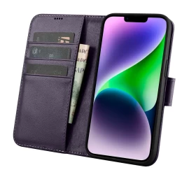 2in1 Odinis Dėklas Su Atlenkiamu Dangteliu Iphone 14 Plus Anti-rfid Piniginės Dėklas Tamsiai Violetinės Spalvos 2in1 Odinis Dėklas Su Atlenkiamu Dangteliu Iphone 14 Plus Anti-rfid Piniginės Dėklas Tamsiai Violetinės Spalvos