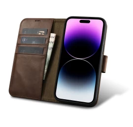 2in1 Odinis Dėklas Su Atlenkiamu Dangteliu Iphone 14 Pro Max Anti-rfid Oil Wax Wallet Case Tamsiai Rudas 2in1 Odinis Dėklas Su Atlenkiamu Dangteliu Iphone 14 Pro Max Anti-rfid Oil Wax Wallet Case Tamsiai Rudas