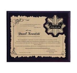 Plastikinis Diplomas Su Laminato Graviravimu