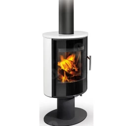 Plieninė krosnelė Romotop Laredo T 01, su apdaila, 6.5kW