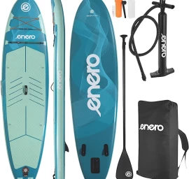 Rinkinys - Enero Sup 150kg Duchable 320x81x15cm