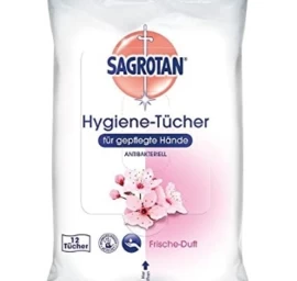 Sagrotan Rankų Higienos Servetėlės, 12 Vienetų (vokietijos Produktas).