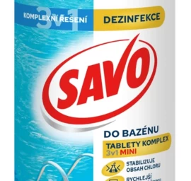 Savo Mini 3-in-1 Chloro Tabletės Baseinui, 760g