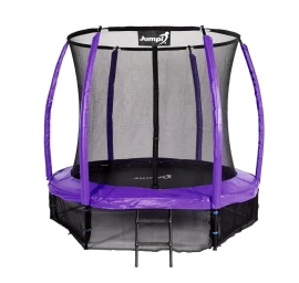 Sodo Batutas Jumpi 252cm/8ft Maxy Comfort Plus Purple Su Vidiniu Tinklu