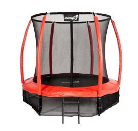 Sodo Batutas Jumpi 252cm/8ft Maxy Comfort Plus Red Su Vidiniu Tinklu