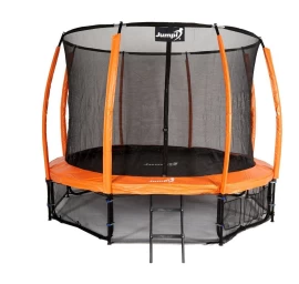 Sodo Batutas Jumpi 374cm/12ft Maxy Comfort Plus Orange Su Vidiniu Tinklu