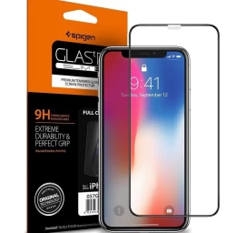 Spigen Glass Fc Grūdintas Stiklas Su Juodu Rėmeliu Iphone X / Xs / 11 Pro