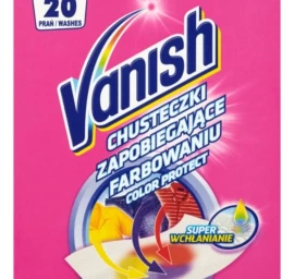 Vanish Dėmių šalinimo Servetėlės, Apsaugančios Nuo Dažų Pernešimo Skalbiant, 10 Vnt.