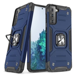 Wozinsky Ring Armor Hibridinis šarvuotas Dėklas + Magnetinis Laikiklis Samsung Galaxy S22 Mėlynas Wozinsky Ring Armor Hibridinis šarvuotas Dėklas + Magnetinis Laikiklis Samsung Galaxy S22 Mėlynas
