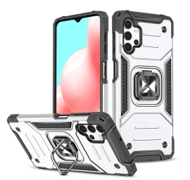 Wozinsky Ring Armor šarvuotas Hibridinis Dėklas + Magnetinis Laikiklis Samsung Galaxy A73 Sidabrinis Wozinsky Ring Armor šarvuotas Hibridinis Dėklas + Magnetinis Laikiklis Samsung Galaxy A73 Sidabrinis