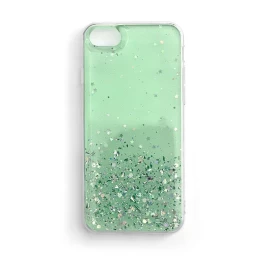 wozinsky Star Glitter Blizgus Dėklas samsung Galaxy A31, žalias