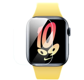 2x nanocrystal Apsauginė Plėvelė, Skirta apple Watch 7/8/9 45mm + Montavimo Rinkinys, Skaidrus