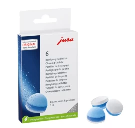 3 fazių valymo tabletės JURA (6 vnt.)