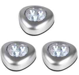 3 Led Akumuliatorinių žibintų Rinkinys Grunding