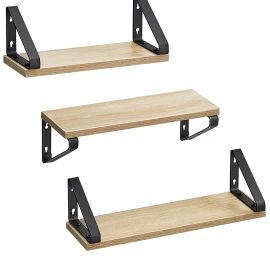 3 Pakabinamų Lentynų Rinkinys - Sonoma - Lws033b11