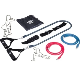 3 Pasipriešinimo Juostų Rinkinys Crossfit Pratimams Su Trijų Tipų Umbro Rankenomis